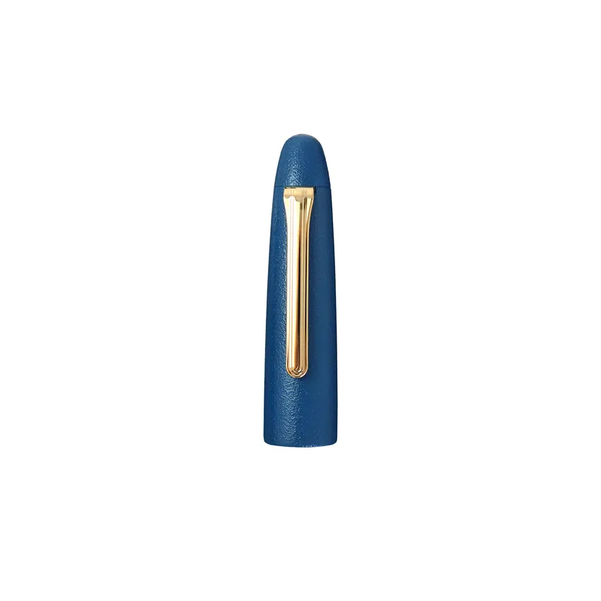 Sailor Iro Miyabi I Fukaai King of Pens Fountain Pen (21K Medium) - Blue With Gold Trims