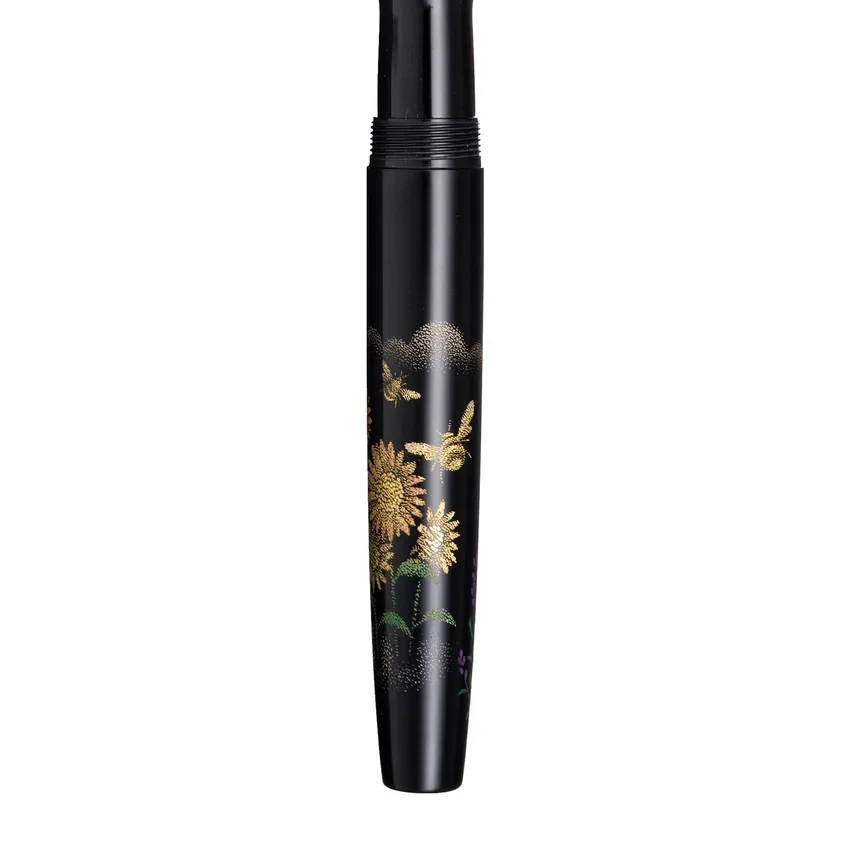 Sailor Limited Edition Chinkin Bumblebee KOP Fountain Pen (21 KOP Medium)- Black