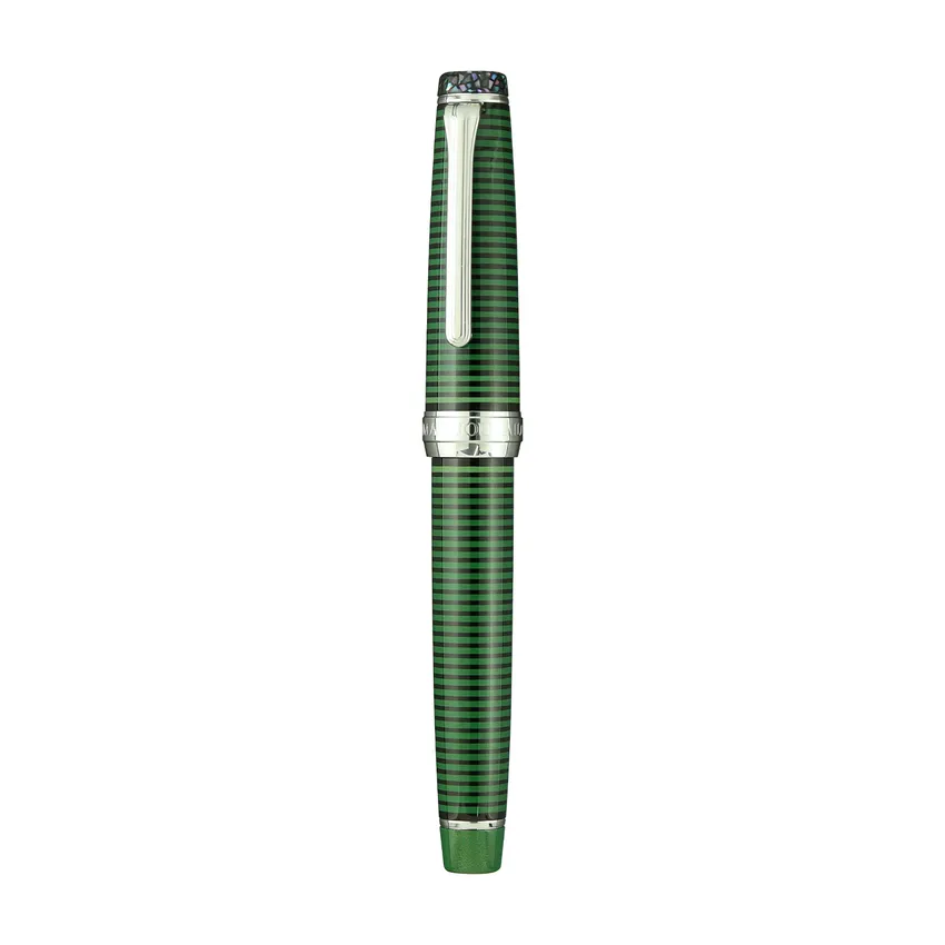 Sailor Limited Edition Wajima Bijou II Fountain Pen (21K Fine) - Green With Gold Trims