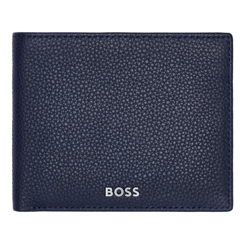 Hugo Boss Card holder Classic Grained - Navy