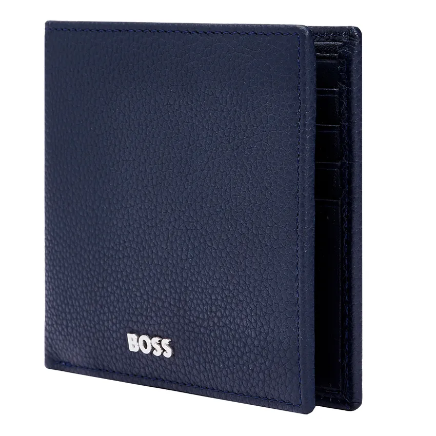 Hugo Boss Card holder Classic Grained - Navy