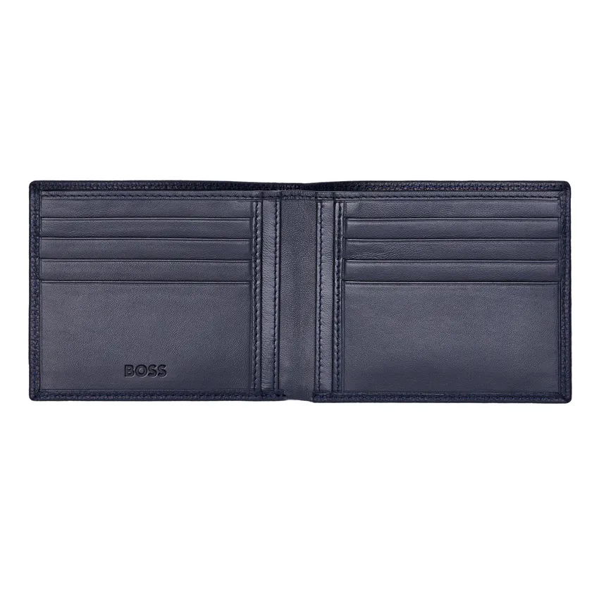 Hugo Boss Card holder Classic Grained - Navy