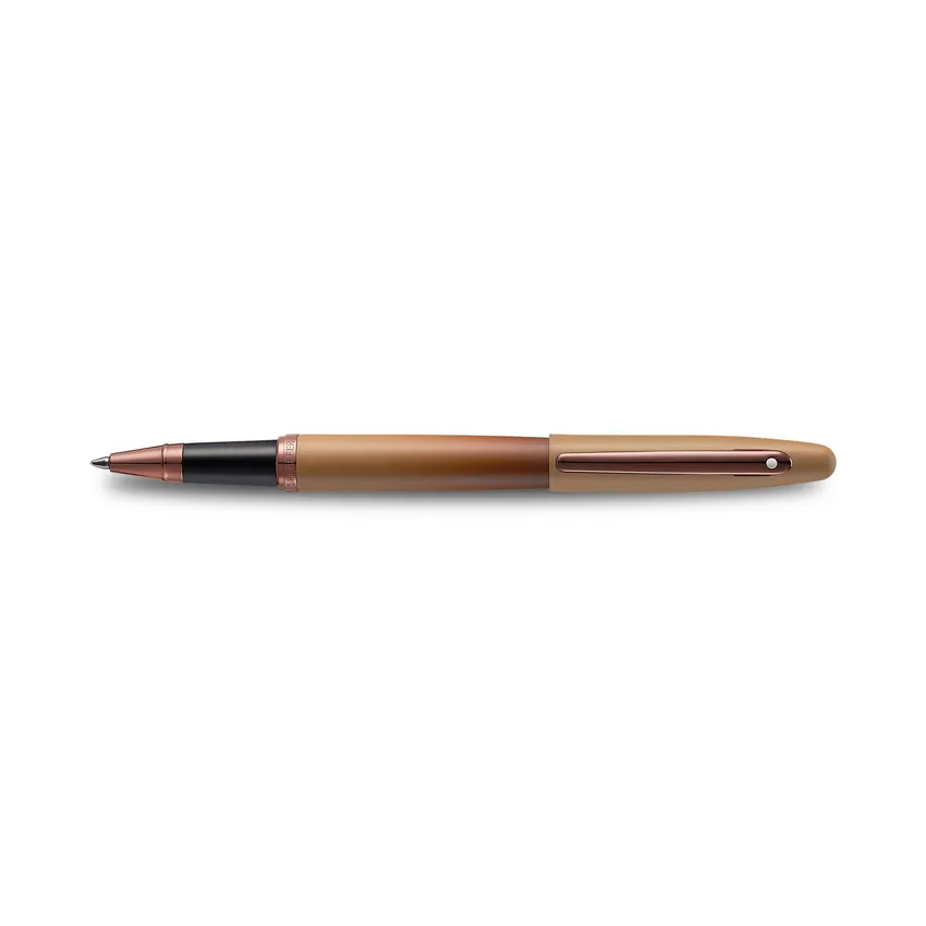 Sheaffer VFM 9428 Coffee Edition Matt Brown Rollerball Pen with Regal Brown PVD Trims