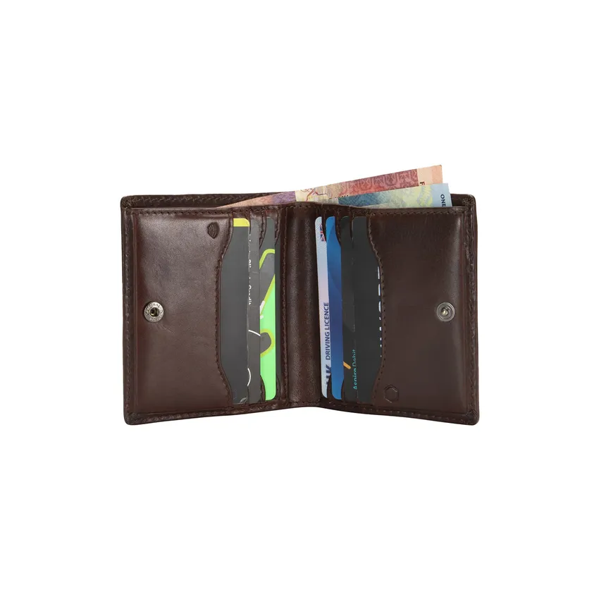 Jekyll & Hide Oxford 3495 Bifold Card Holder - Mocha