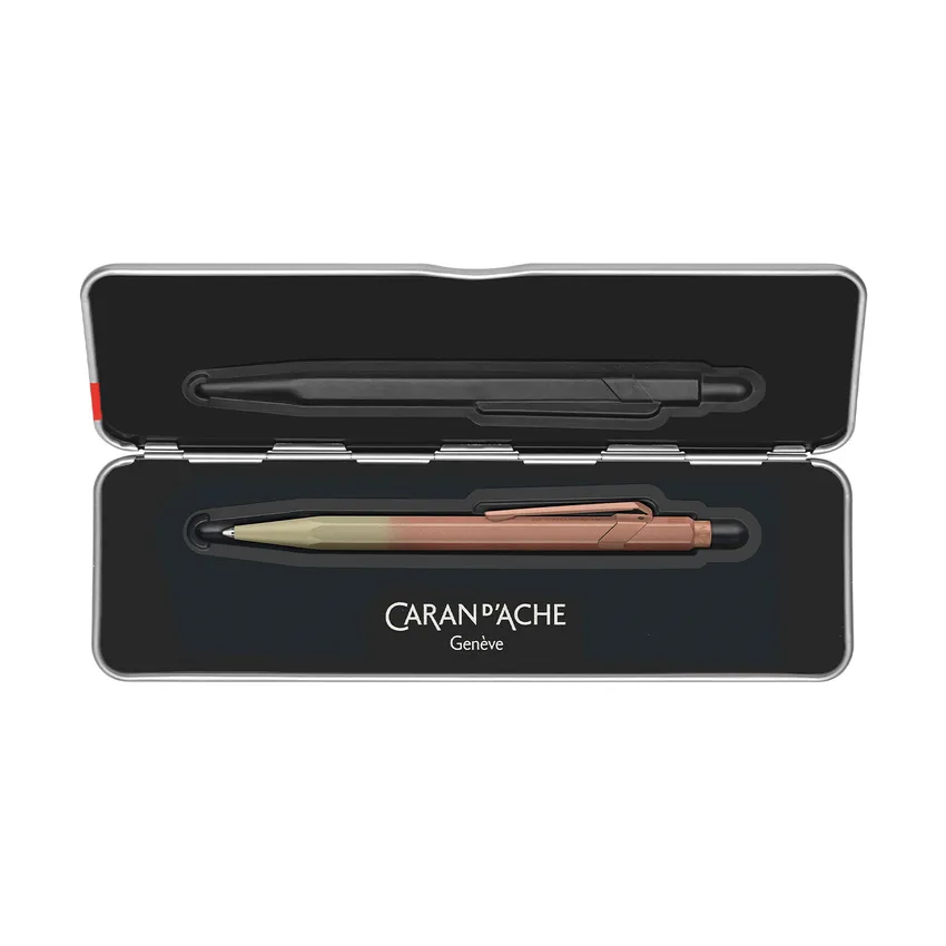 Caran d'Ache 849 Claim Your Style Ed. 5, sunstonepink in grey slimpack Ballpoint Pen