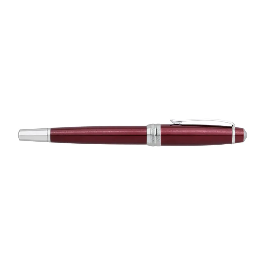 Cross AT0455-8 Bailey Rollerball Pen Red With Chrome Trims