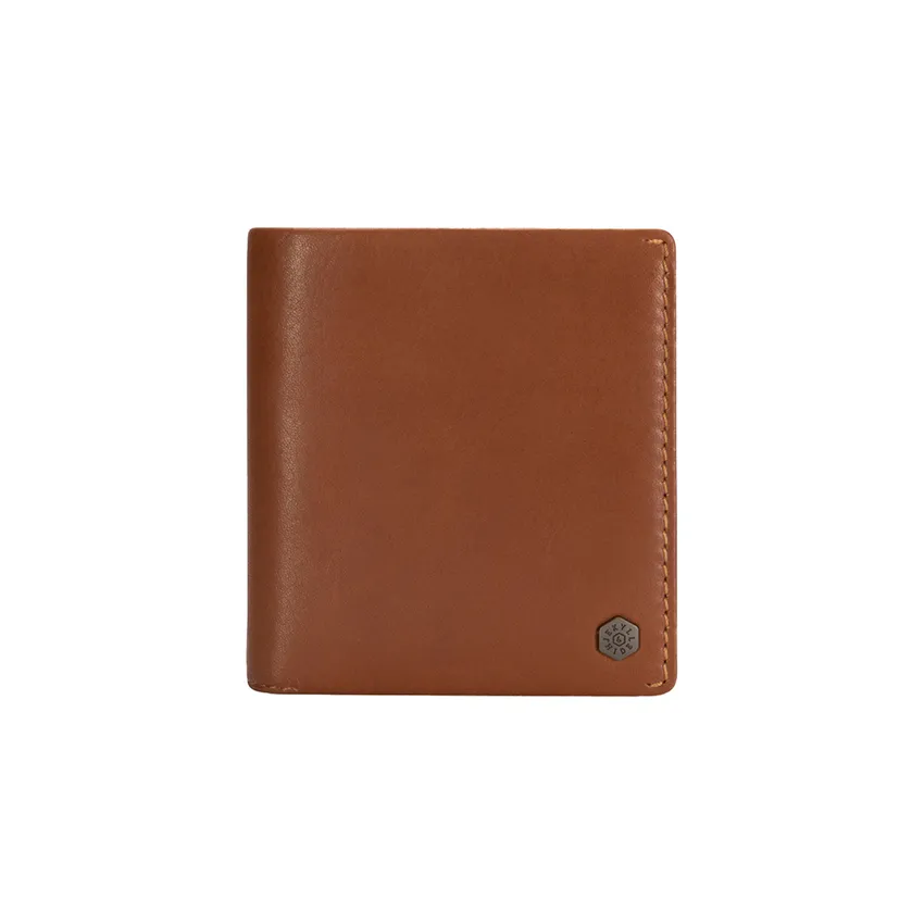 Jekyll & Hide 3495 Bifold Oxford Zip Around Wallet - Tan