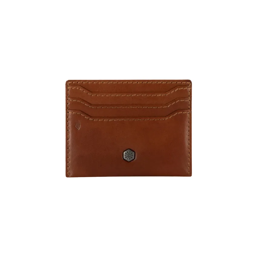 Jekyll & Hide 3628 Oxford Slim Card Holder - Tan