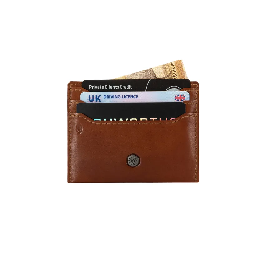 Jekyll & Hide 3628 Oxford Slim Card Holder - Tan