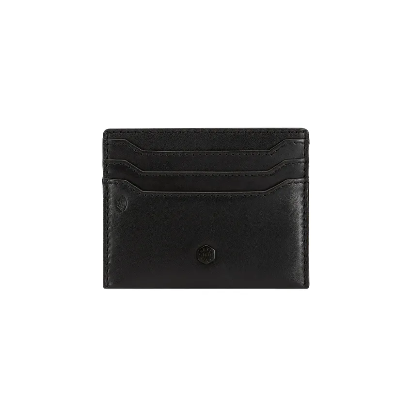 Jekyll & Hide 3628 Oxford Slim Card Holder - Black