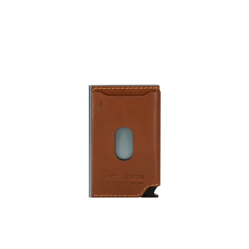 Jekyll & Hide 4311 Oxford Slim Card holder Wallet - Tan