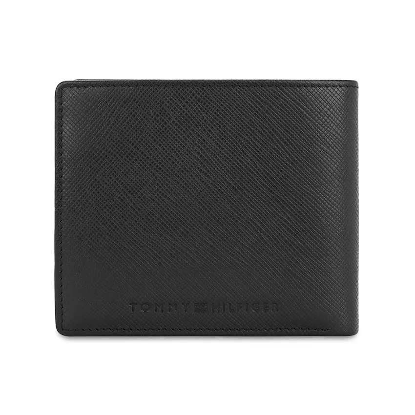 Tommy Hilfiger Wallet With Coin Pocket-Black