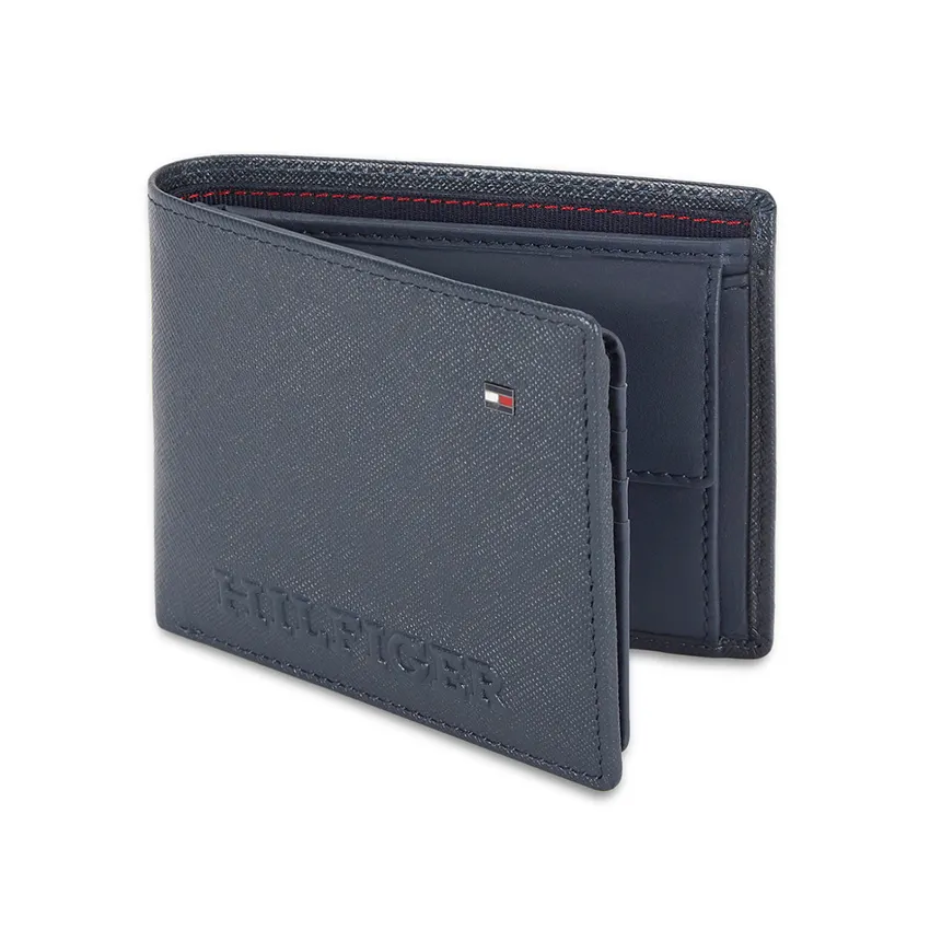 Tommy Hilfiger Wallet With Coin Pocket-Navy