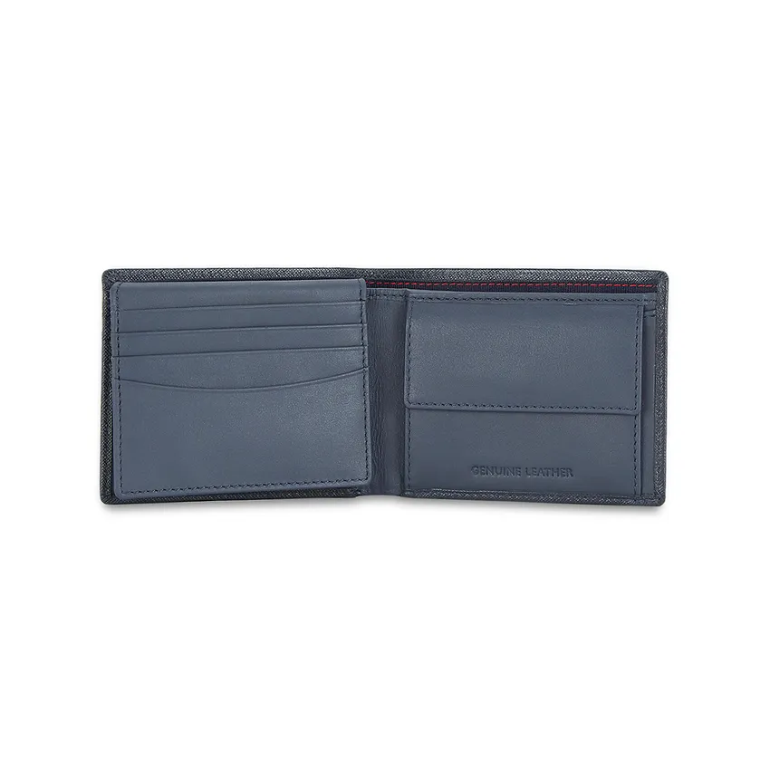 Tommy Hilfiger Wallet With Coin Pocket-Navy