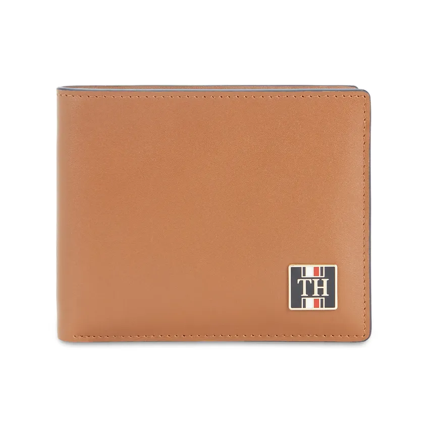 Tommy Hilfiger Wallet With Coin Pocket-Calogero Tan