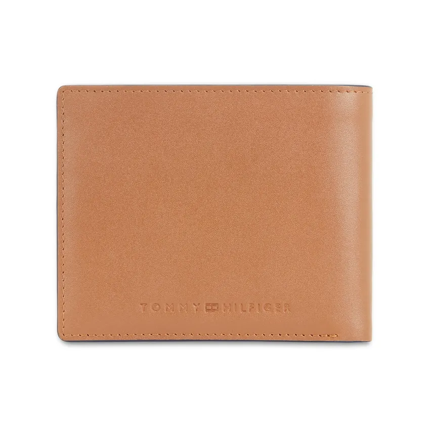 Tommy Hilfiger Wallet With Coin Pocket-Calogero Tan