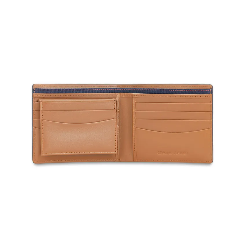 Tommy Hilfiger Wallet With Coin Pocket-Calogero Tan