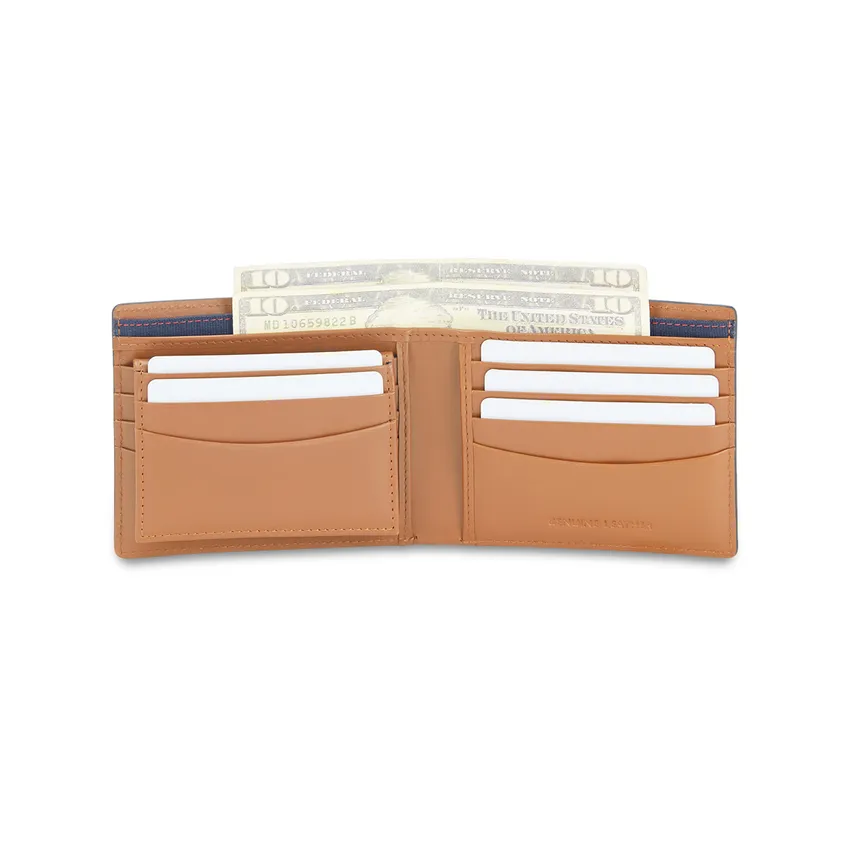 Tommy Hilfiger Wallet With Coin Pocket-Calogero Tan