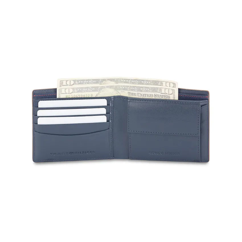 Tommy Hilfiger Wallet With Coin Pocket-Calogero Navy