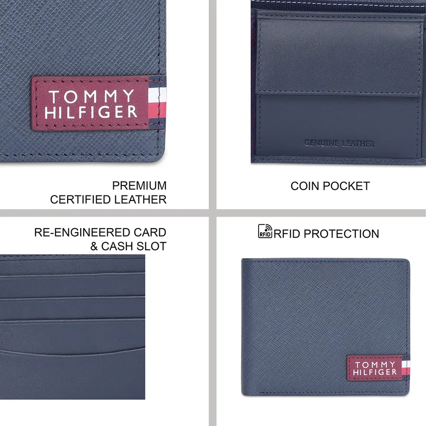 Tommy Hilfiger Wallet-Brant Navy