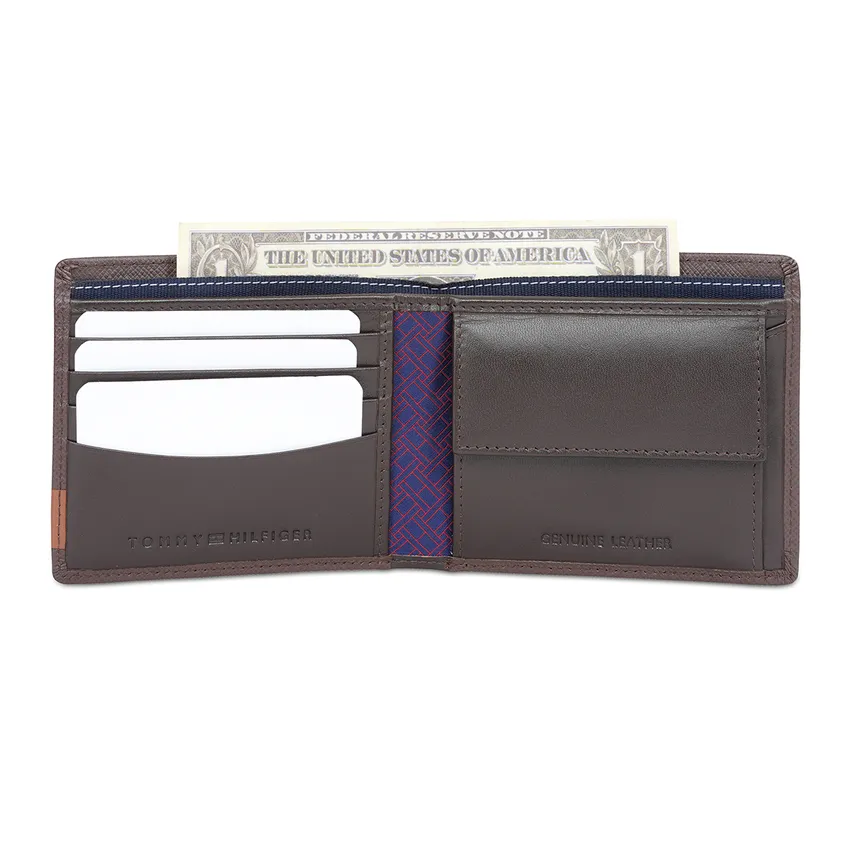 Tommy Hilfiger Wallet-Brant Brown