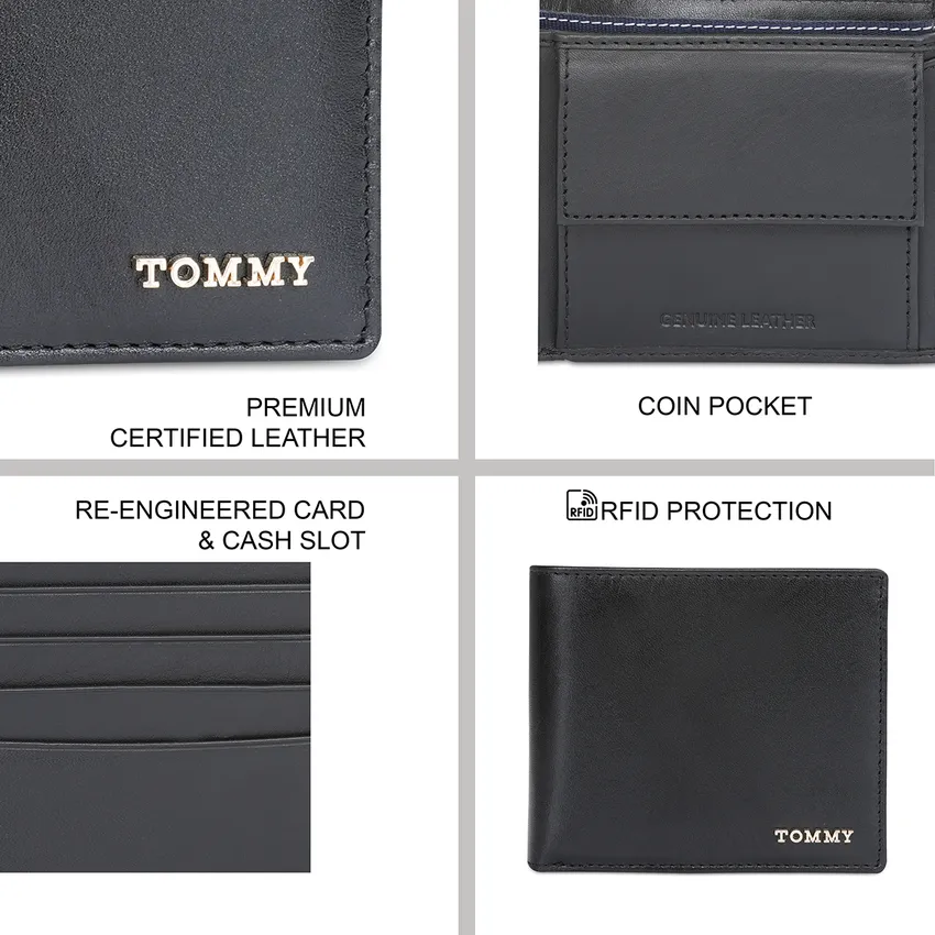 Tommy Hilfiger Wallet-Chapin Black