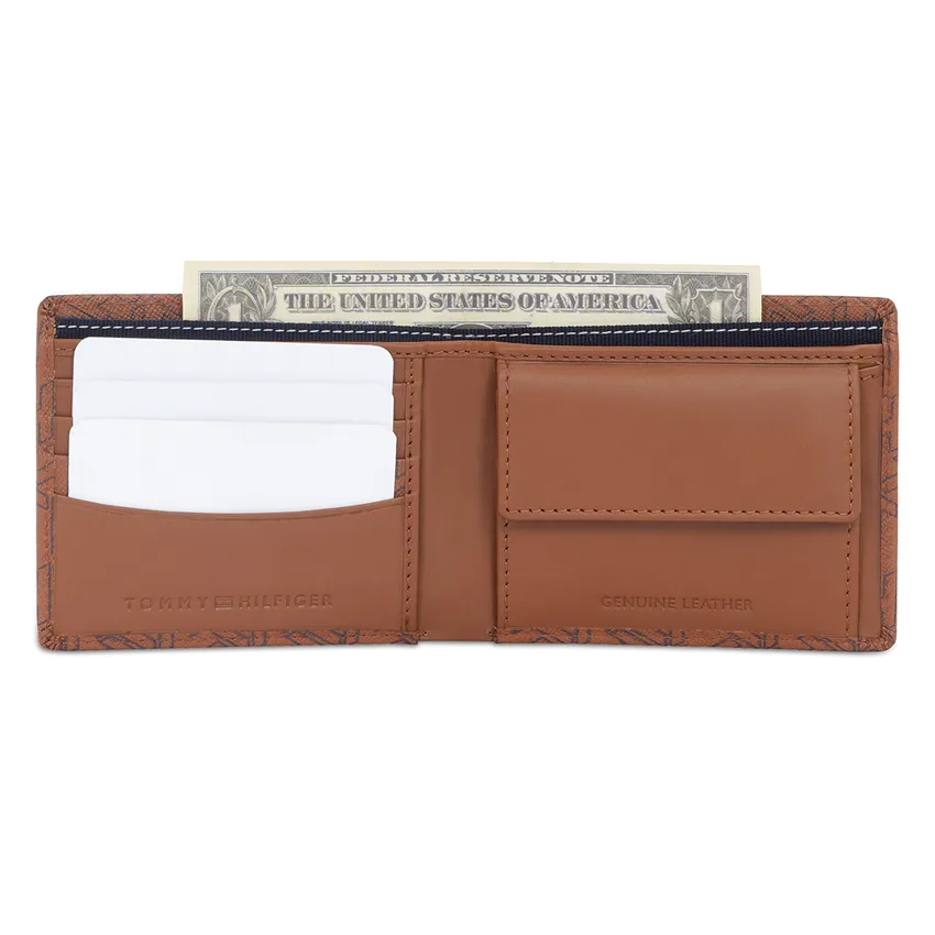 Tommy Hilfiger Wallet-Bagley Tan