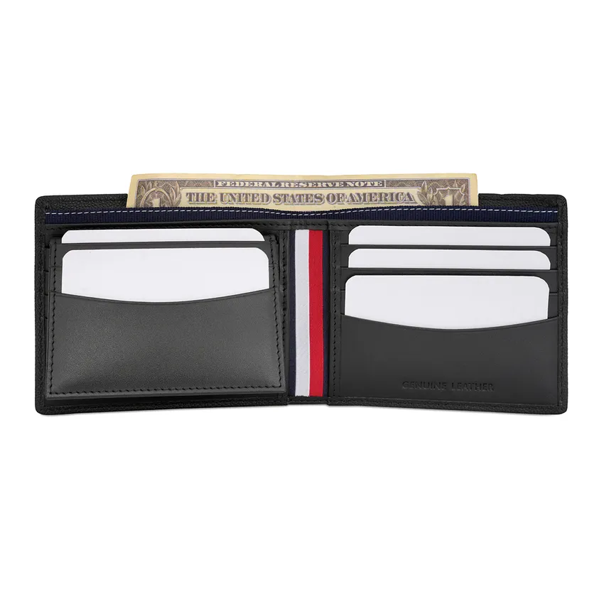 Tommy Hilfiger Wallet-Vernon Black