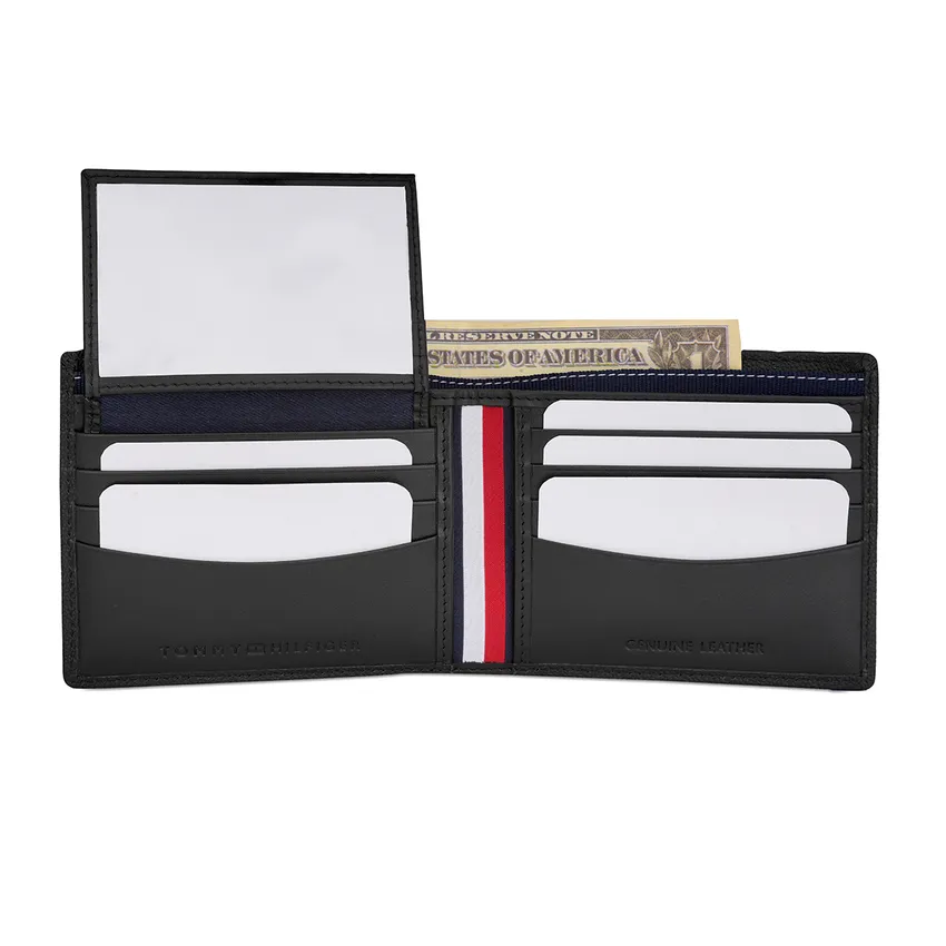 Tommy Hilfiger Wallet-Vernon Black