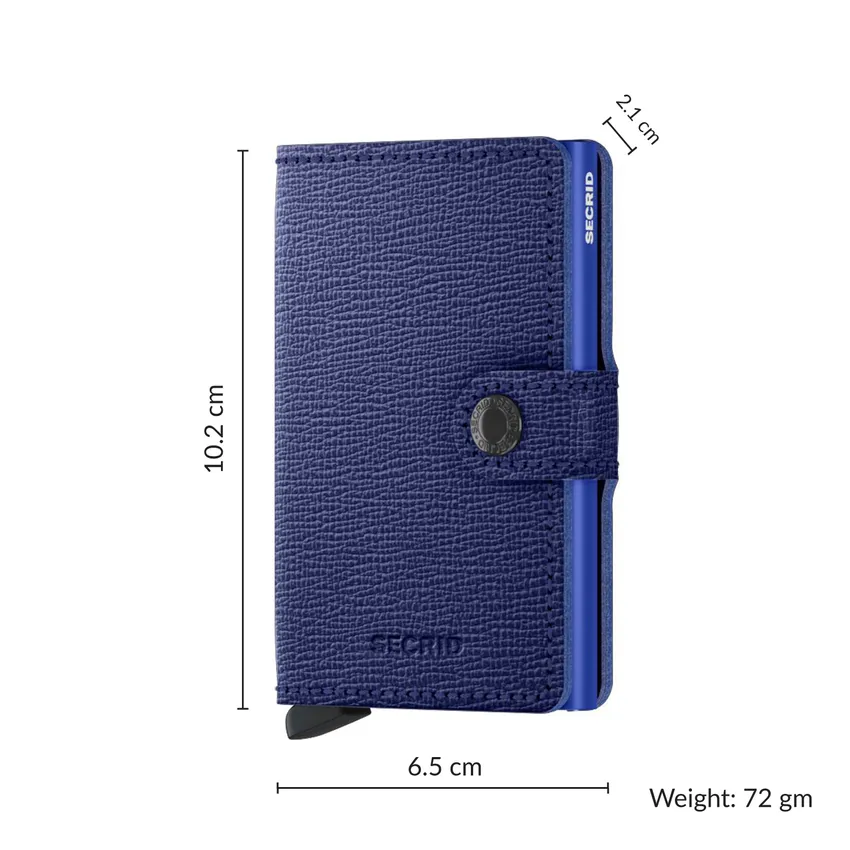 Secrid Miniwallet Crisple Cobalt