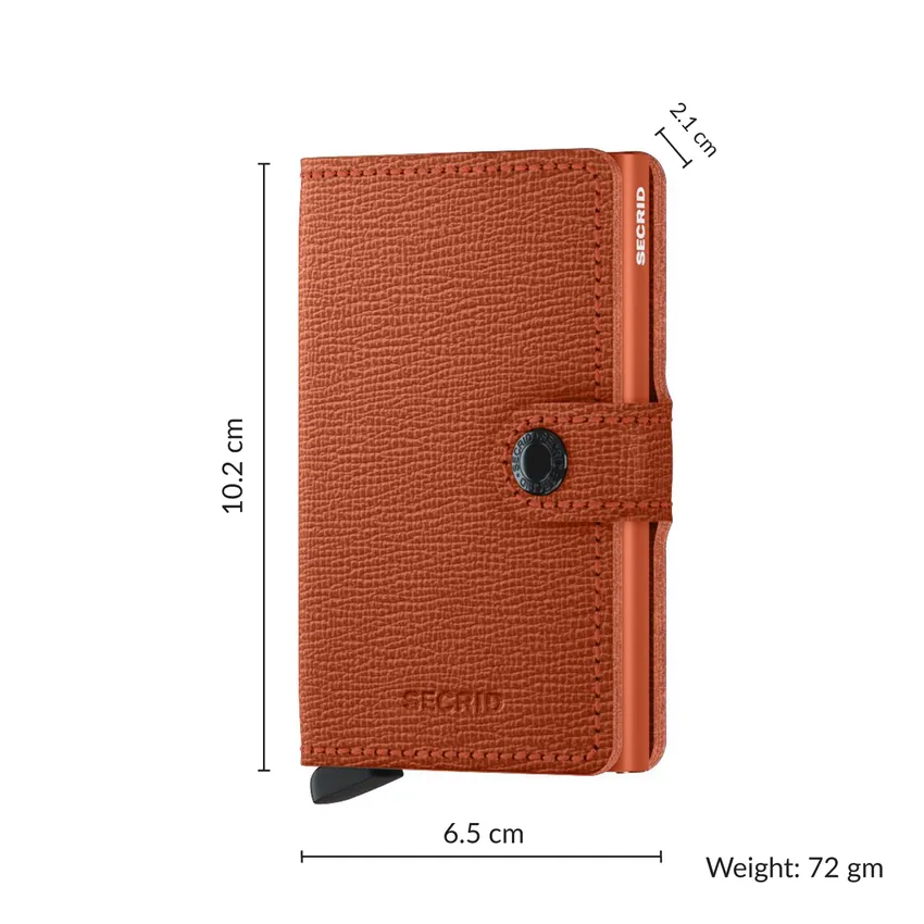 Secrid Miniwallet Crisple Pumpkin