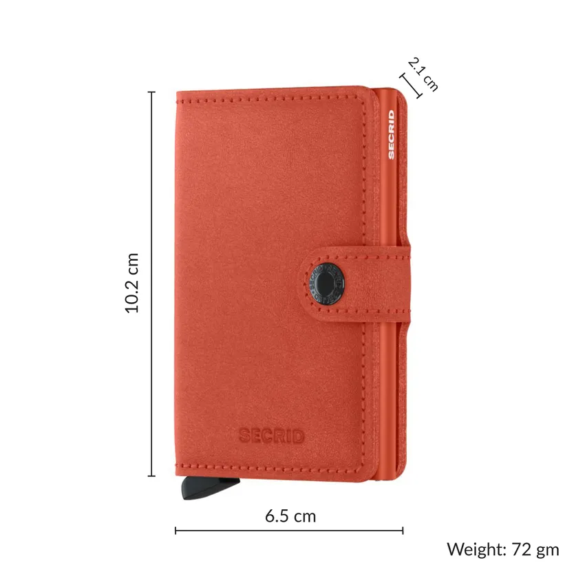 Secrid Miniwallet Original Orange