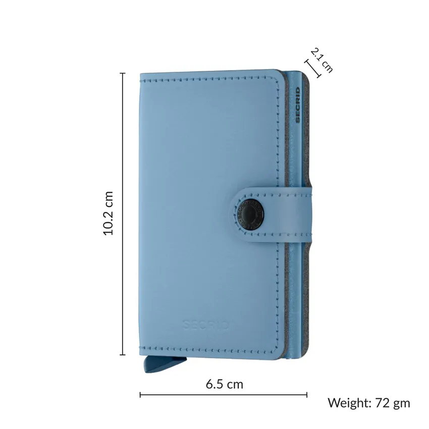 Secrid Miniwallet Yard powder Sky Blue