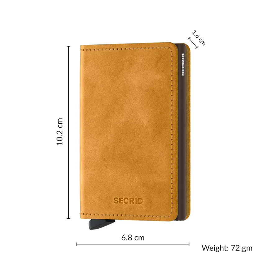 Secrid Slimwallet Vintage Ochre