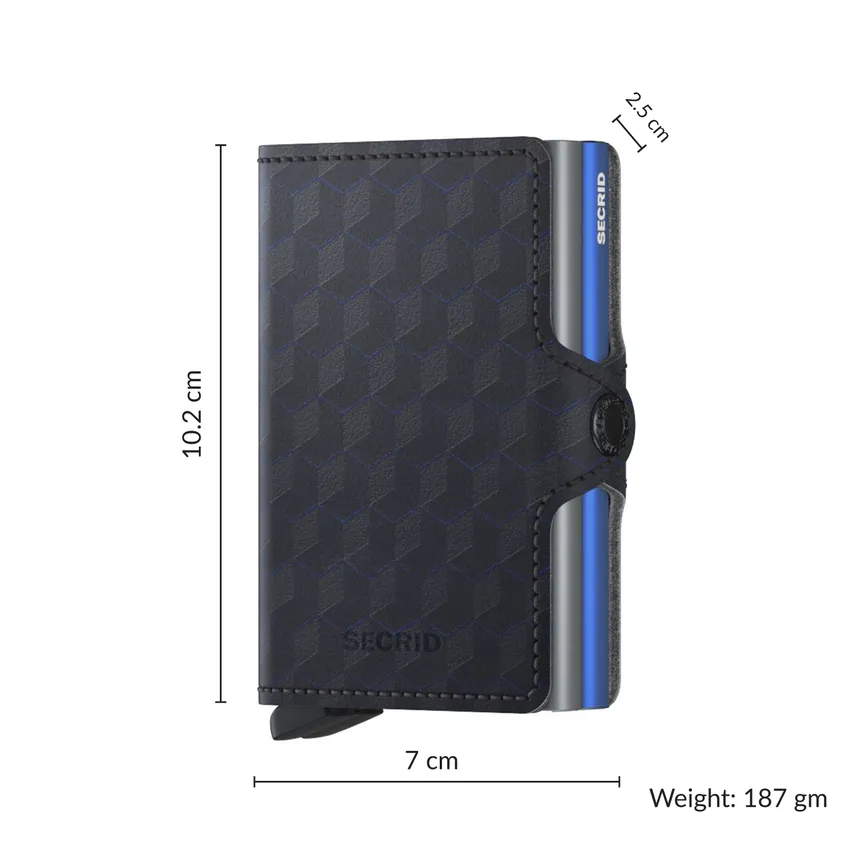 Secrid Twinwallet Optical Titanium-Blue