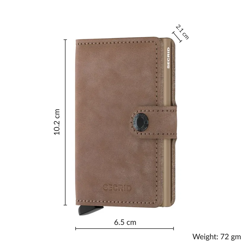 Secrid Miniwallet Vintage Taupe