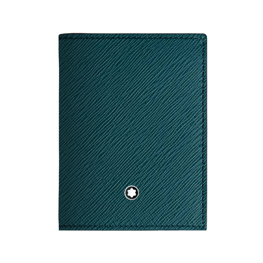 Montblanc Sartorial 4CC Wallet - Cyprus Blue