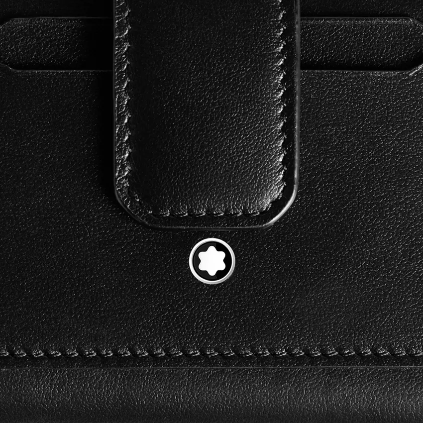 Montblanc Soft Mini 6CC Wallet - Black