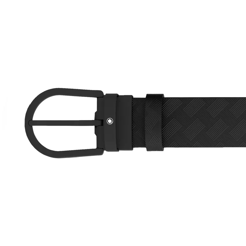 Montblanc 199086 Extreme 3.0 Leather Belt (35mm) Black