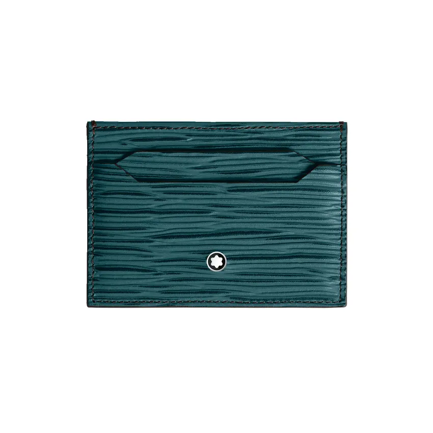 Montblanc Meisterstuck 4810 5CC Card Holder - Cyprus Blue