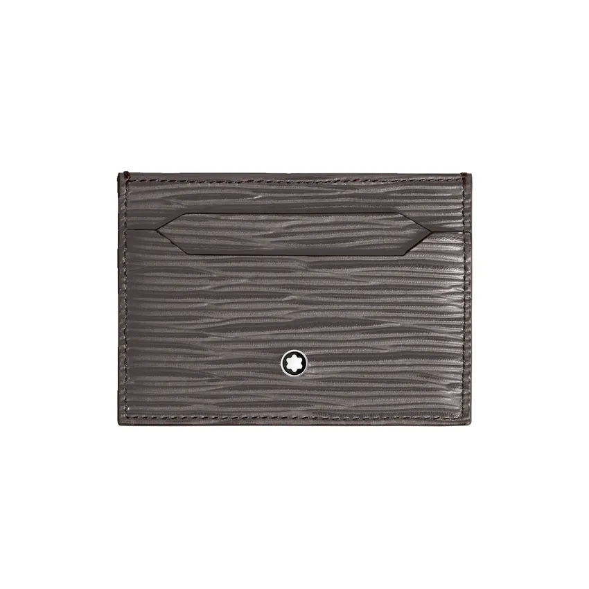 Montblanc Meisterstuck 4810 5CC Card Holder - Warm Grey