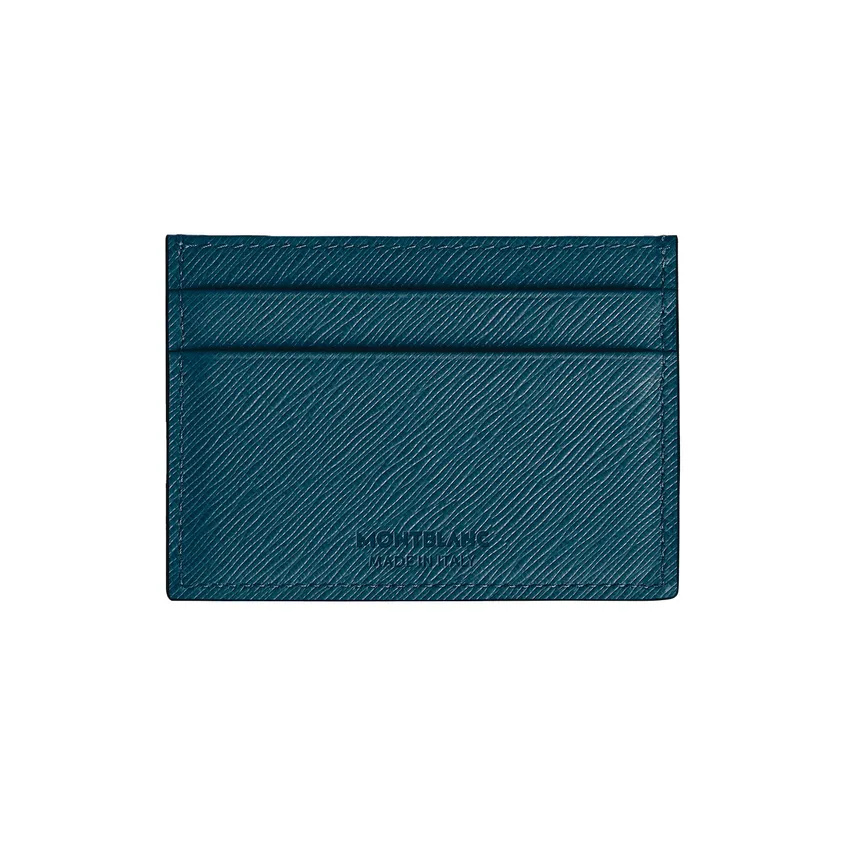 Montblanc Sartorial 5CC Card Holder - Cyprus Blue