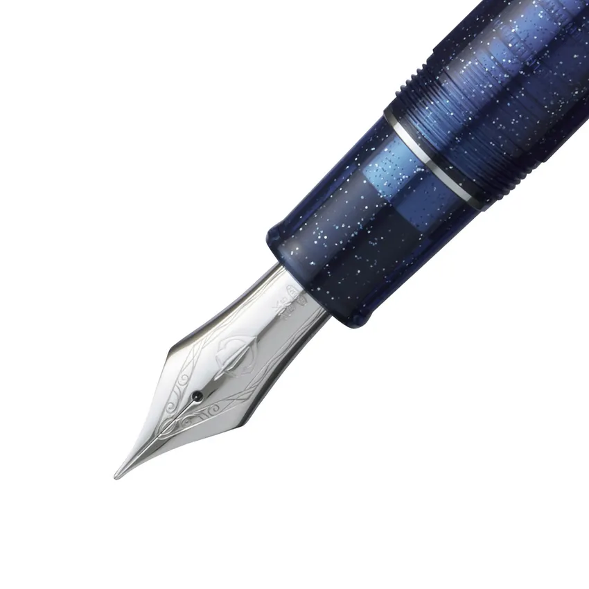 Sailor Professional Gear KOP Sunlight from the Ocean Floor Umizoko kara Taiyo Fountain Pen (21K Medium) - Blue With Rhodium-Plated Trims