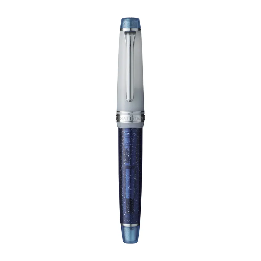 Sailor Professional Gear KOP Sunlight from the Ocean Floor Umizoko kara Taiyo Fountain Pen (21K Medium) - Blue With Rhodium-Plated Trims