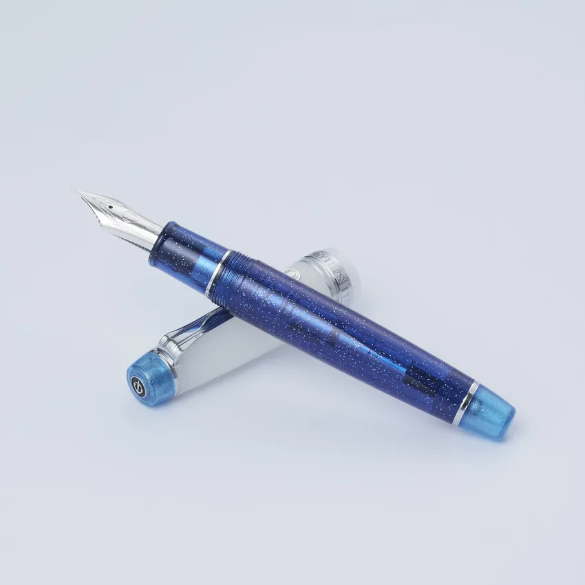 Sailor Professional Gear KOP Sunlight from the Ocean Floor Umizoko kara Taiyo Fountain Pen (21K Medium) - Blue With Rhodium-Plated Trims