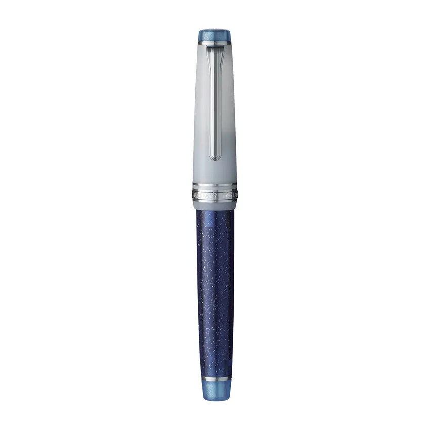 Sailor Professional Gear Sunlight from the Ocean Floor Umizoko kara Taiyo Fountain Pen (21K Medium) - Blue With Rhodium-Plated Trims