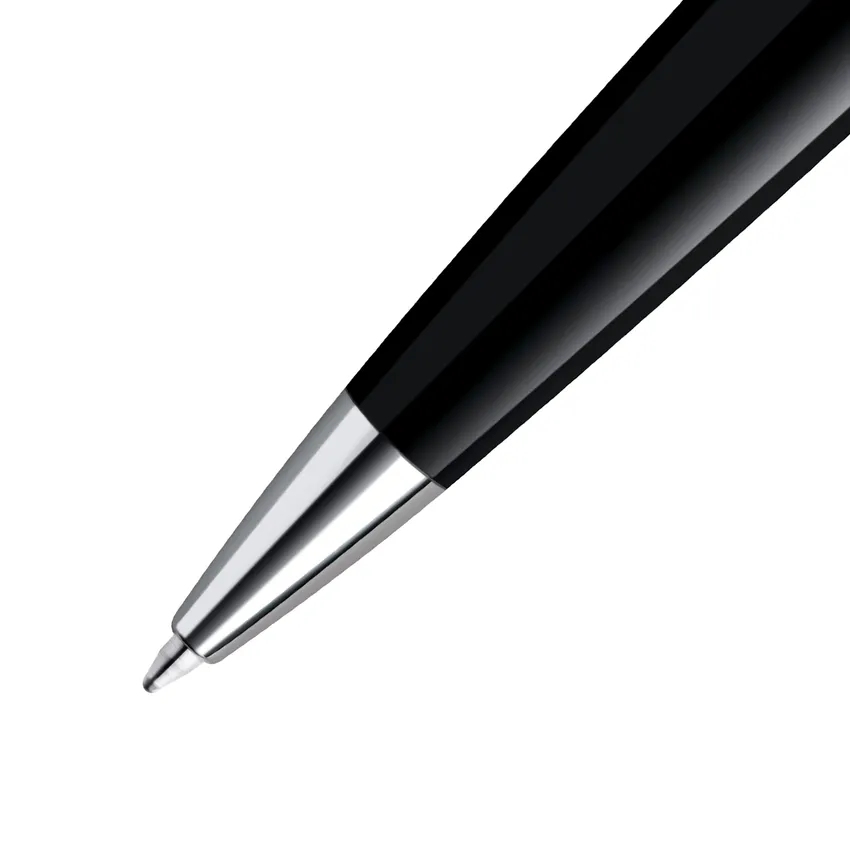 Waterman Expert Black Chrome Trim Ballpoint Pen