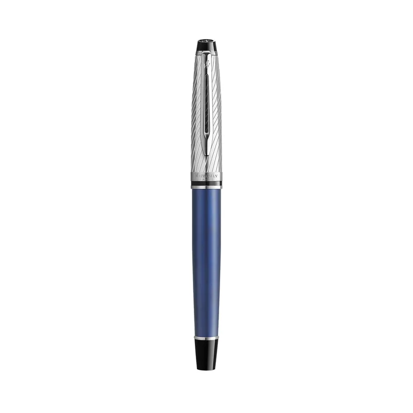 Waterman Expert L'essence Du Bleu Chrome Trim Fountain Pen - Medium