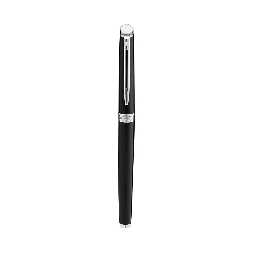 Waterman Hemisphere Mars Black Chrome Trim Rollerball Pen