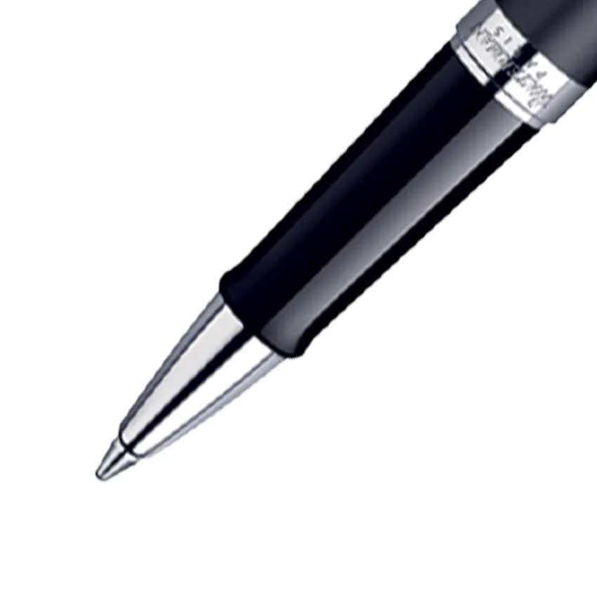 Waterman Hemisphere Matte Black Chrome Trim Rollerball Pen